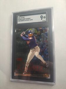 Manny Ramirez 2000 SKYBOX #18 STAR RUBIES EXTREME /50 SGC 9 海外 即決