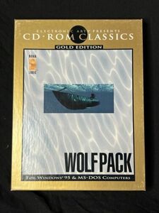 Wolfpack CD-Rom Gold Edition MS Dos Computers for Windows 95 CIB Free Fast Ship! 海外 即決