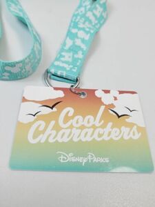 Disney Cool Characters Walt Disney World Pins Lanyard Mickey Mouse Minnie Daisy 海外 即決