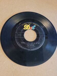 PAT BOONE "REMEMBER YOU'RE MINE / GOLD MIN" 45 RPM 7" RECORD DOT [4B3-56] 海外 即決