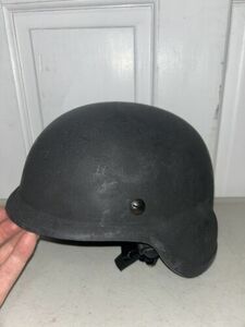 CERADYNE BA3A LEVEL IIIA BALLISTIC HELMET SWAT BLACK LAW ENFORCEMENT, BA3A #1 海外 即決