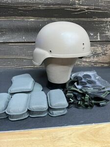 USMC MSA Advanced Combat Helmet Made W/ KEVLAR ACH MEDIUM USMC 8470-01-506-6369 海外 即決