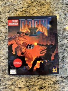 Doom 2: Gates of Hell-ID Software-MacIntosh-CD Rom - CIB - RARE - (TRAK) 海外 即決