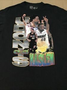 Court Culture Udonis Haslem Miami Heat NBA T Shirt - Size XL 海外 即決