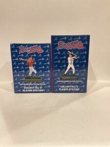 2006 SGA Atlanta Braves Jeff Franceour & Chipper Jones Player Statues SGA 海外 即決