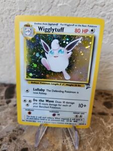 Wigglytuff 19/130 Base Set 2 Holo Rare ポケモン Card 海外 即決