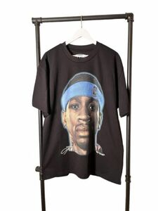 Effn Clo Vintage Allen Iverson Big Head T-shirt Black Made In Australia Rare 海外 即決