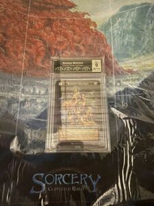 Sorcery Amazon Warriors Promo Foil PCG 9 + Playmat Alph Investments Rudy 海外 即決