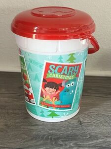Disney Parks Pixar Xmas AP Exclusive Popcorn Bucket Annual Passholder W Lid New 海外 即決