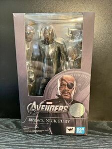 BANDAI Tamashii Nations SH Figuarts Nick Fury Avengers Marvel Shield 海外 即決