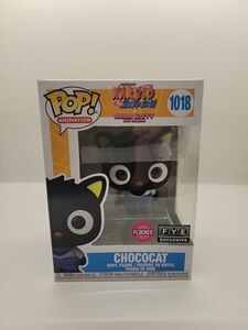 Funko Pop! Chococat 1018 Flocked FYE Exclusive Narruto Shippuden X Hello Kitty 海外 即決