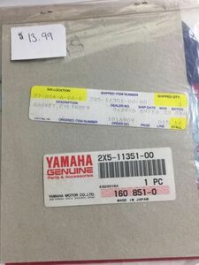 NOS Yamaha Head Cylinder Gasket IT400 YZ400 IT425 2X5-11351-00 海外 即決