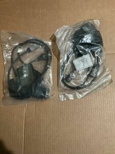 NOS HARRIS RADIO HEADSET UNITS 5 PIN RF-3020-HS003 LOT OF 2 HMMWV M1151A2 M1114 海外 即決