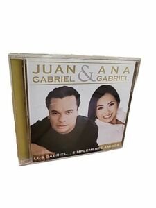 JUAN GABRIEL CON ANA GABRIEL - Simplemente Amigos - CD - Original Recording VG 海外 即決