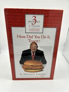 S Truett Cathy Chick-fil-A Business Principles Success Life 3- Book Set 海外 即決