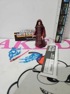 Star Wars ROTS Emperor Palpatine with Glowing Force Lightning Action Figure 2003 海外 即決