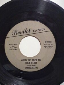 Darrell Banks "Our Love // Open The Door To Your Heart" Classic バイナル 45 Record 海外 即決