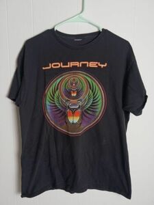 Journey - Captured Tour - 1980s Reprint (L) Vintage T-Shirt 海外 即決