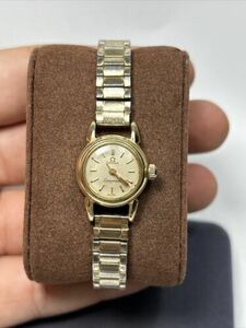 Vintage Ladies Omega Ladymatic Swiss Automatic Gold Tone Wristwatch 海外 即決