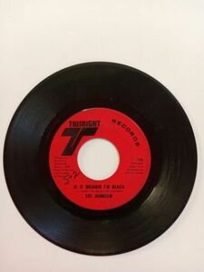 DeEP Soul ファンク "Syl Johnson" Is It Because I'm Black - Twinight バイナル Record Vtg 海外 即決