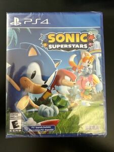 Sonic Superstars - Sony PlayStation 4 - PS4 - Brand New and Sealed 海外 即決