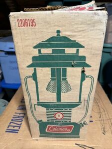 coleman lantern 2 mantle green 220F 195 220 MIB sealed 海外 即決