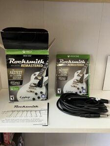 Rocksmith 2014 Edition Remastered Xbox One with cable 海外 即決