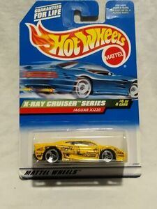 Hot Wheels 1999 #948 Jaguar XJ220 X-Ray Cruiser Series 4 of 4 Yellow 3sp (2) 海外 即決