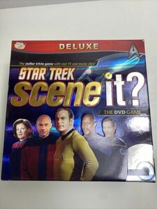 Star Trek Scene It? Deluxe DVD Edition Game, 2009 TIN BOX - New Opened Box 海外 即決