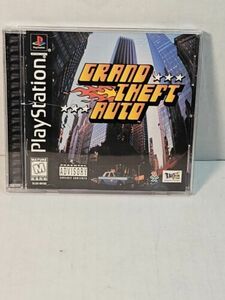 Grand Theft Auto PS1 Complete CIB W/ Map 海外 即決