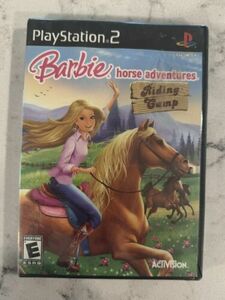 Barbie Horse Adventures Riding Camp (Sony PlayStation 2 PS2) NEW FACTORY SEALED 海外 即決