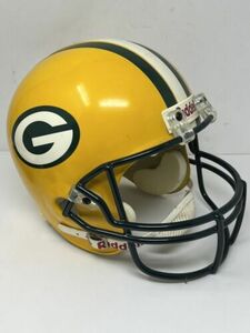 Green Bay Packers NFL Full Size Riddell Helmet Vintage Football 1995 Wisconsin 海外 即決