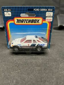 Matchbox Ford Sierra XR4i / 1992 / MB 55 / Rare Blue Grid Short Card 海外 即決