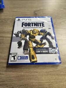 Fortnite Transformers Pack PS5 Playstation 5 - Brand New - Sealed! 海外 即決
