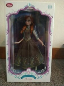 New Disney Store Limited Edition Anna Doll - Frozen - 17'' LE 5000 海外 即決