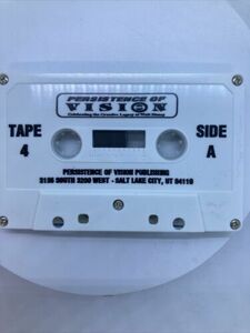 Persistence of Vision Audio Cassette Tape 4 Ultra Rare Disneyana 海外 即決