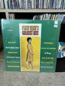 Patsy Cline's グレイテスト・ヒッツ LP オリジナル 1973 In Shrink! EX/EX CLEAN! MCA Records 海外 即決