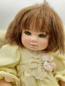 Betsy Stocker And Linda Rick 2004 Angel Porcelain Soft Bodied Doll 100/300 Rare 海外 即決