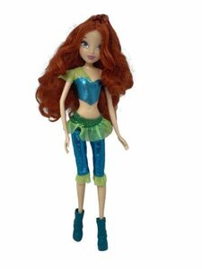 WINX CLUB Bloom Believix Doll 2012 Fairy No Wings Club Card Jakks Pacific 海外 即決