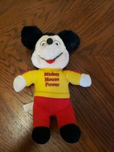 Disney Mickey Mouse Power Doll Walt Knickerbocker VINTAGE 海外 即決