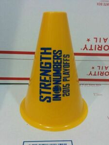 Golden State WARRIORS NBA LOUD HORN CONE 2015 Playoffs McDonalds RARE SGA 海外 即決