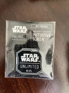 STAR WARS UNLIMITED Pre Release Initiative Token Plastic Promo Sealed New 海外 即決