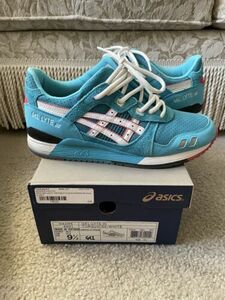 27.5cm(US9.5) - アシックス バイト x Gel Lyte 3 Teal Dragon 海外 即決