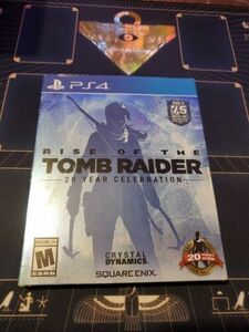 Rise of the Tomb Raider [20 Year Celebration] (Sony PlayStation 4 PS4, 2016)CIB 海外 即決