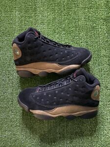 27.5cm(US9.5) - Jordan 13 Retro Olive 2018 海外 即決