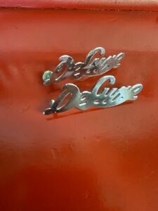 Harley Davidson Knucklehead Panhead Flathead Deluxe Fender Trim Emblem 4771 海外 即決