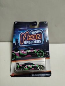 2024 Hot Wheels Neon Speeders '95 Mazda RX-7 Drift 4/8 海外 即決