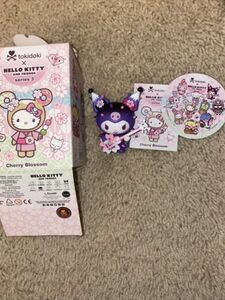 Tokidoki x Hello Kitty Series 3 Cherry Blossom,Kuromi Blind Box Figure 海外 即決