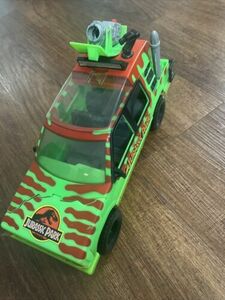 1993 Universal Studios Kenner Jurassic Park Jungle Explorer Jeep Incomplete VTG 海外 即決