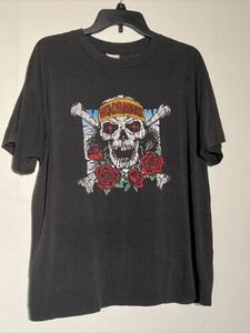 Vintage Headbanger T-shirt Black Delta Fifty-fifty XL Single Stitch 海外 即決